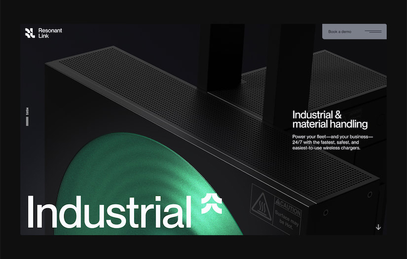 Resonant Link Website screenshot 2