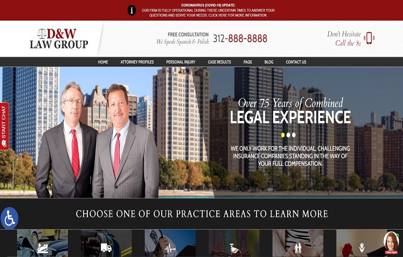 D&W Law Group screenshot 1