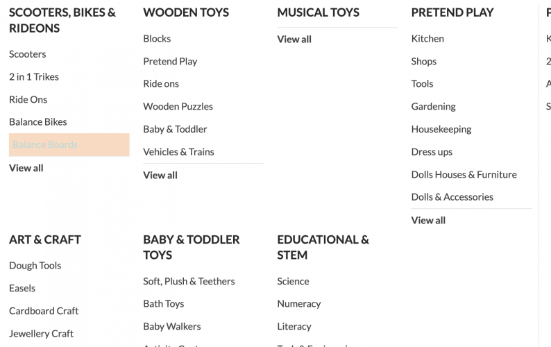 Toyfiesta A Tailored Ecommerce Toy Store Experience for Kids screenshot 2