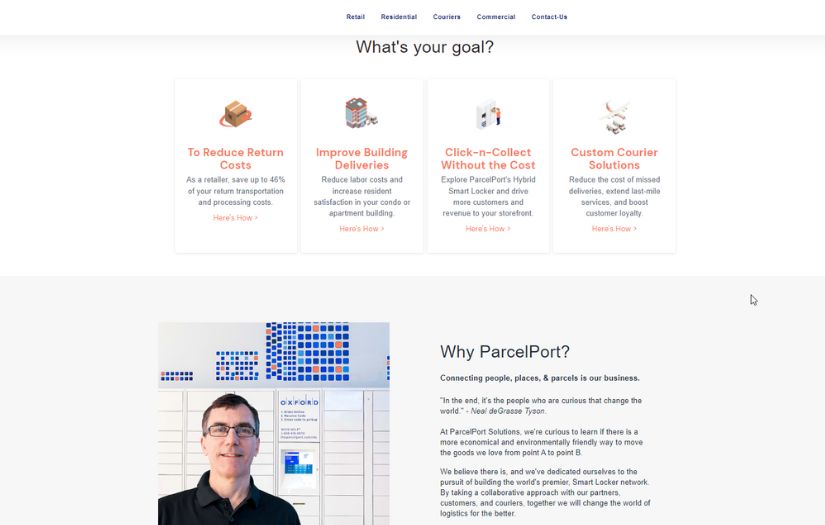 ParcelPort screenshot 1