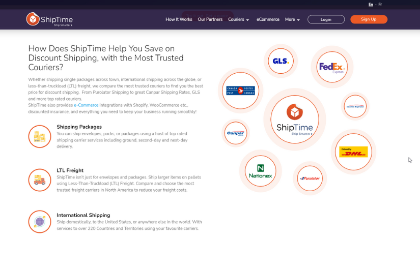 ShipTime screenshot 2
