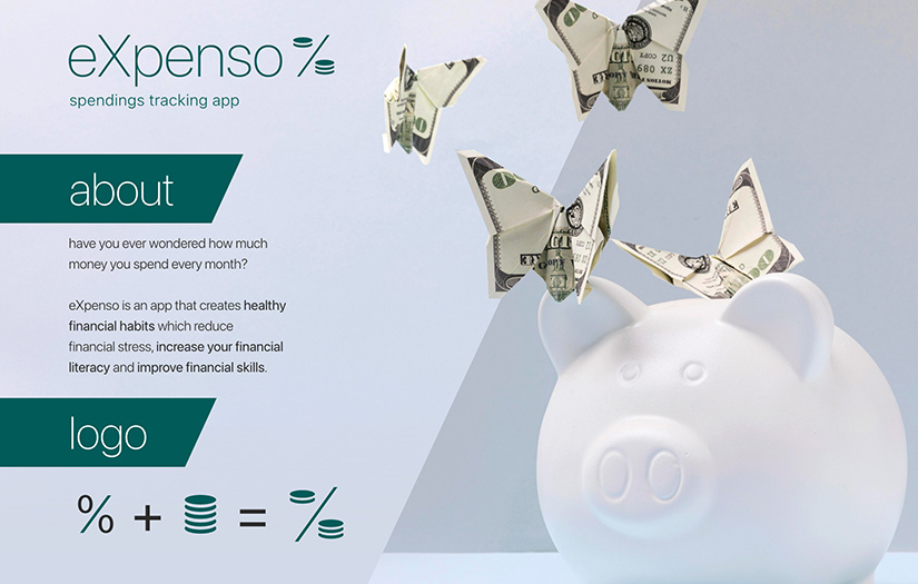 eXpenso. Spendings tracking app screenshot 1