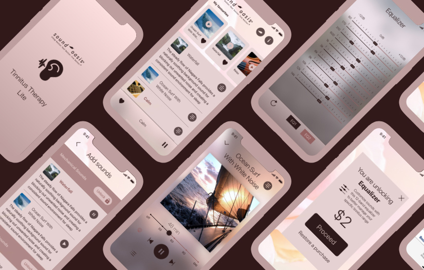 SoundOasis. Wellness apps screenshot 2