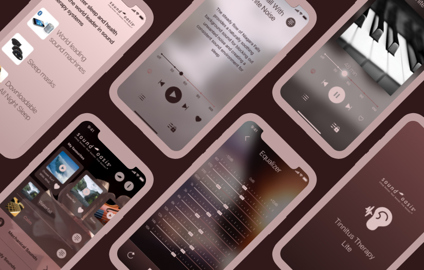 SoundOasis. Wellness apps screenshot 1