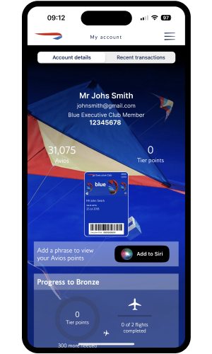 British Airways App screenshot 3