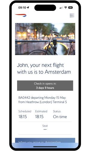 British Airways App screenshot 5