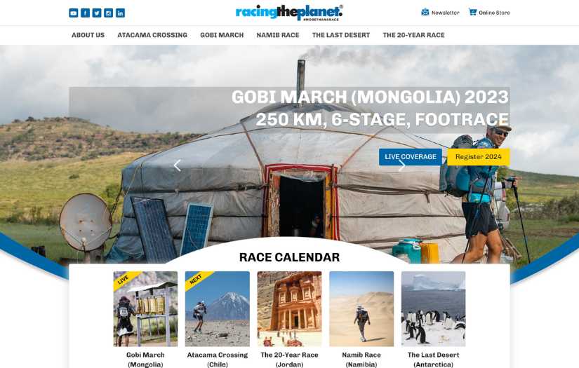 Racing the planet screenshot 1