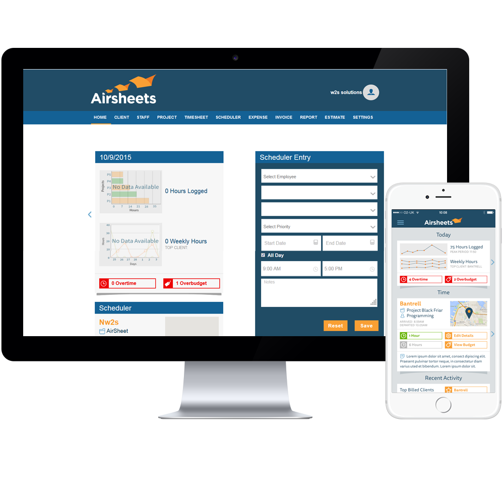 Airsheets screenshot 1