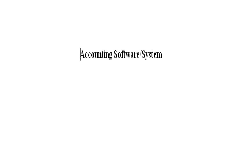 Accounting Software/System screenshot 1
