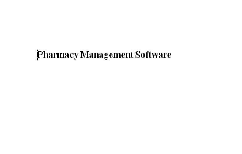 Pharmacy Management Software screenshot 1