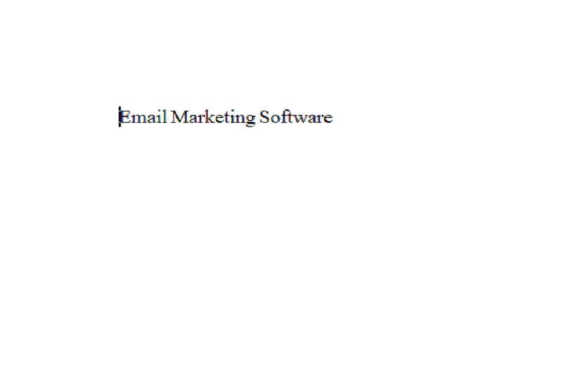 Email Marketing Software screenshot 1