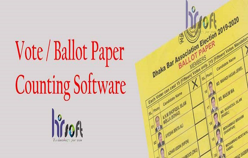 Digital Vote/Ballot Paper Counting Software screenshot 1