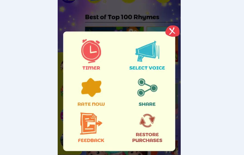 Top 100 Nursery Rhymes screenshot 3