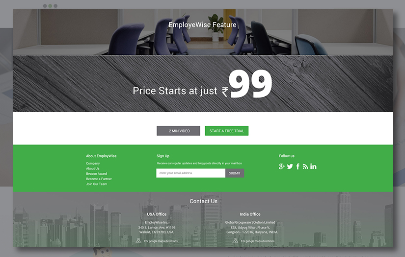 UI Design for Employwise screenshot 2