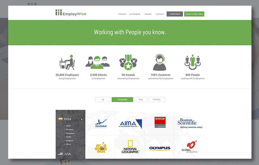 UI Design for Employwise screenshot 4
