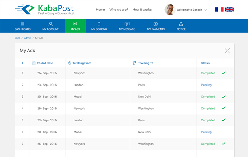 KabaPost Custom Web Application Development screenshot 7