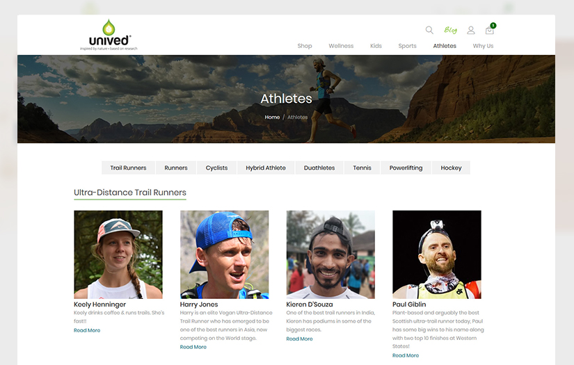 Unived eCommece Website Development screenshot 5