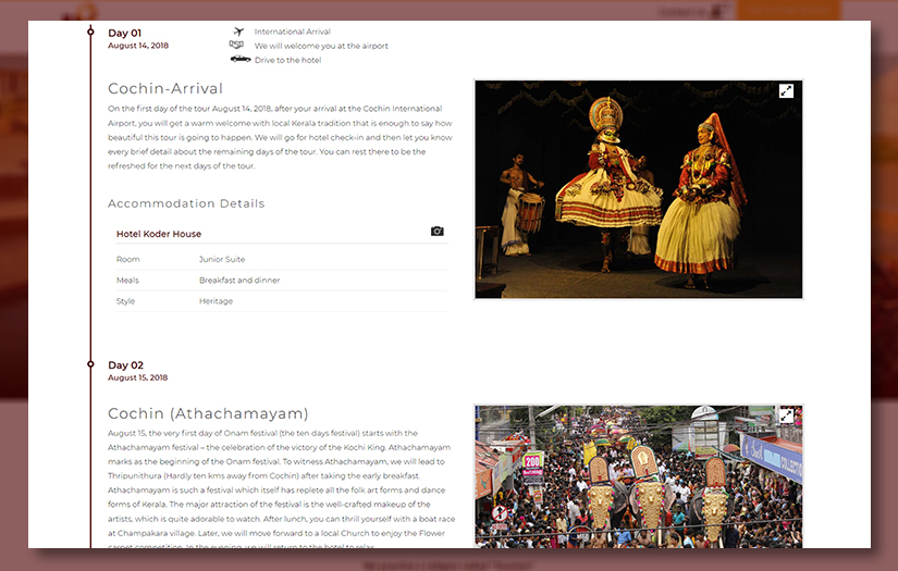 Website development for HTO India screenshot 4