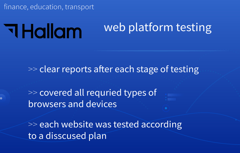 Digital marketing experts testing [web platform testing] - Hallam screenshot 1