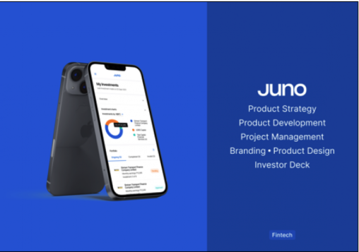 Product strategy, design, and development for Juno screenshot 1