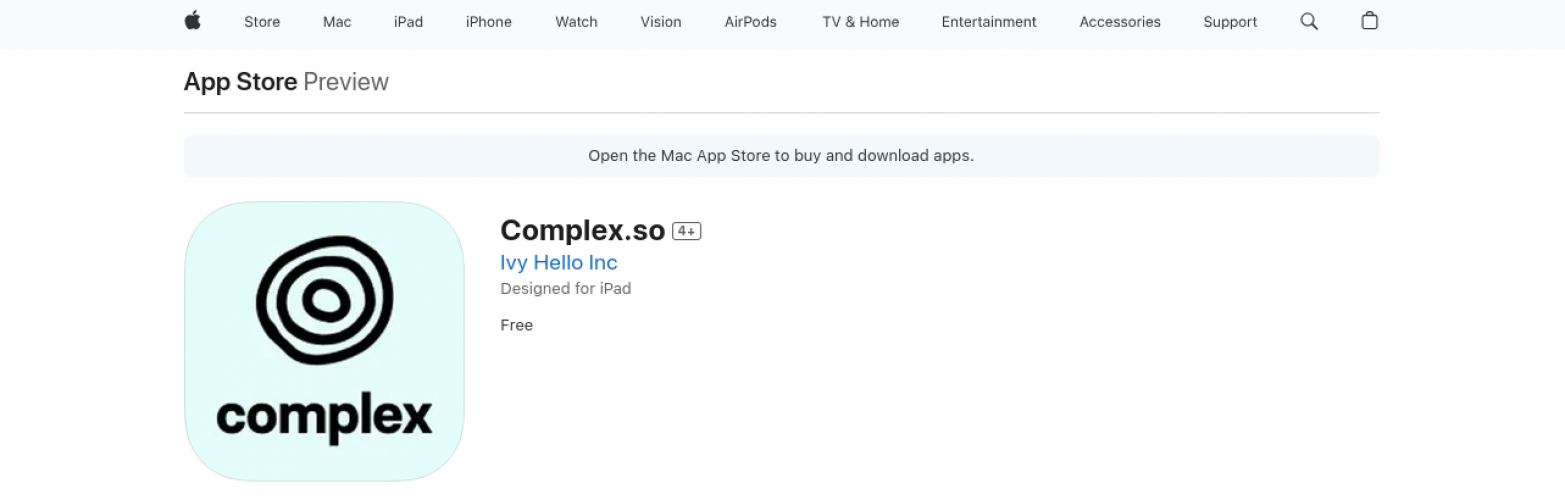 Complex screenshot 1
