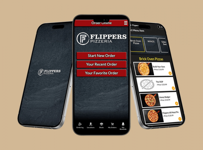Flippers Pizzeria screenshot 1