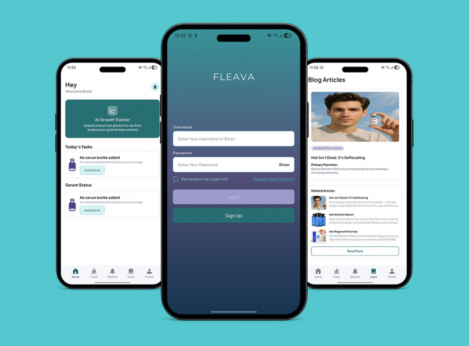 Fleava: Hair Health for Men screenshot 1