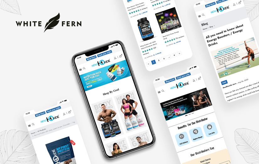 Healthoxide - Shopify Online Store screenshot 1