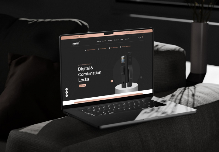 Website Design & Development for Nexel India screenshot 3