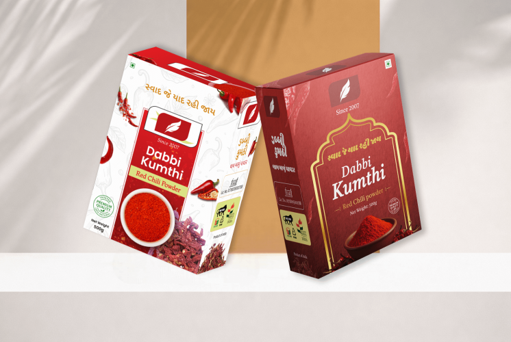 Laxmi Spices | Visual Identity & Box Packaging Design  screenshot 4
