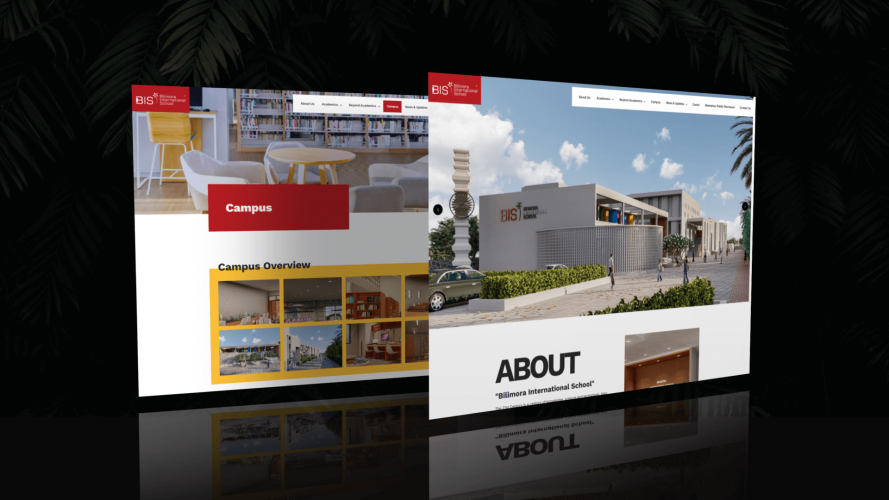 BIS School Website Design  & Development Services – UI/UX & Web Design screenshot 1