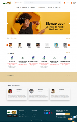 Afrigift Web & App Development screenshot 4
