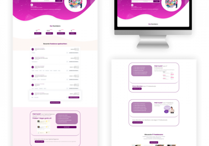 PinkTalent screenshot 1