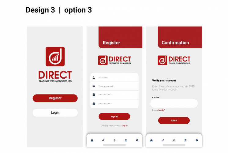 Direct Trading Technologies - DTT - Mobile Application screenshot 4