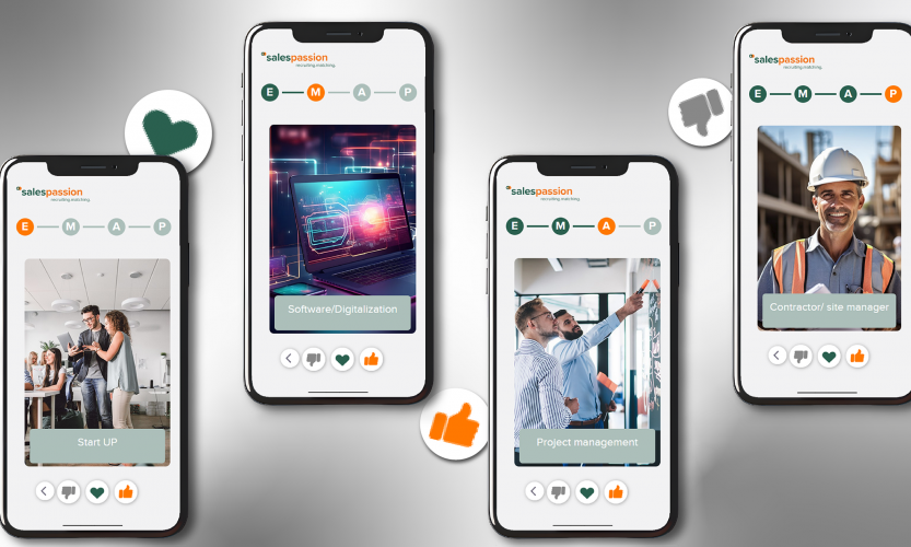 Passion Matching - Web Application screenshot 3