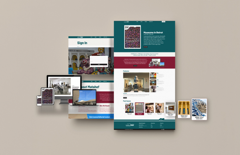 Matahef Magazine Website screenshot 3