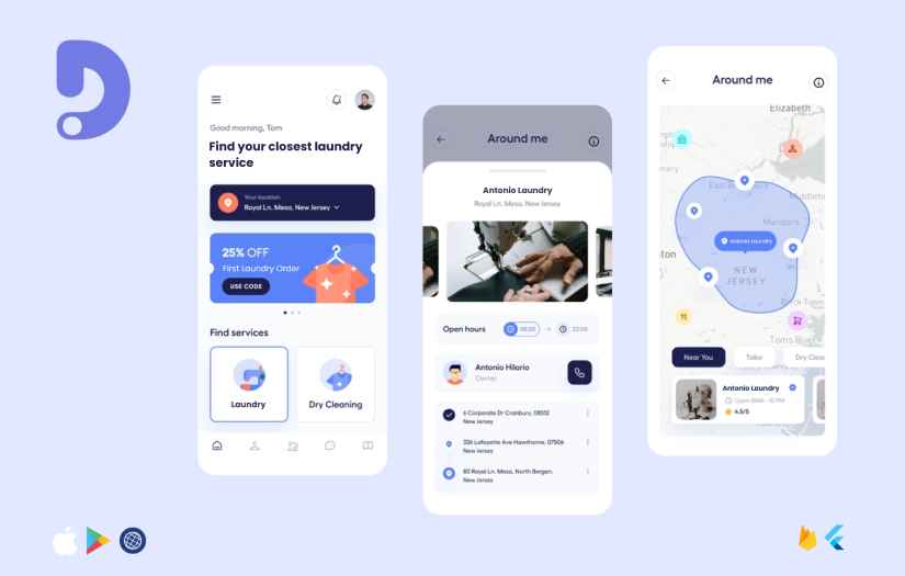 Streamlining Laundry Services: A Case Study of Developing the DhobiG Application screenshot 1