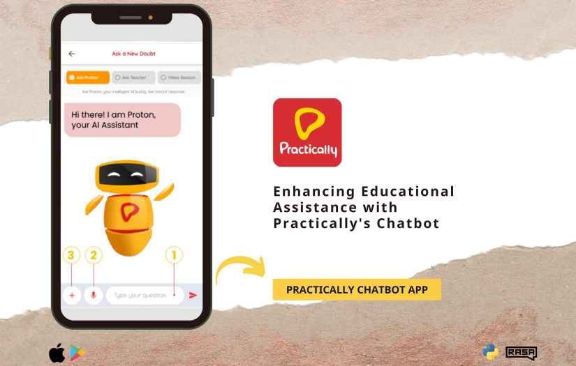 Enhancing Educational Assistance with Practically's Chatbot :Proton screenshot 1
