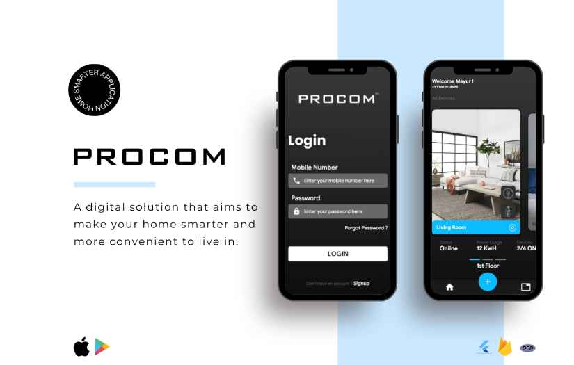Streamlining Home Automation with Mobile App: A Case Study of ProCom Automation screenshot 1