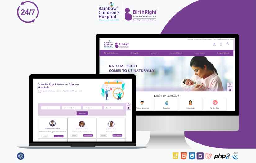 Revolutionizing Patient Engagement: A Case Study of Rainbow Hospitals' Digital Transformation screenshot 1