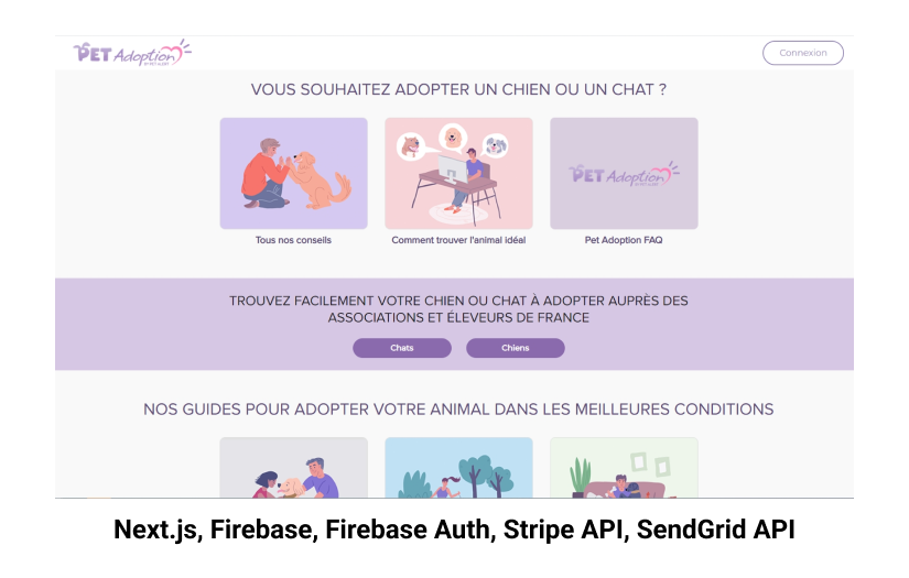 Pet Adoption - a platform uniting people and pets screenshot 1