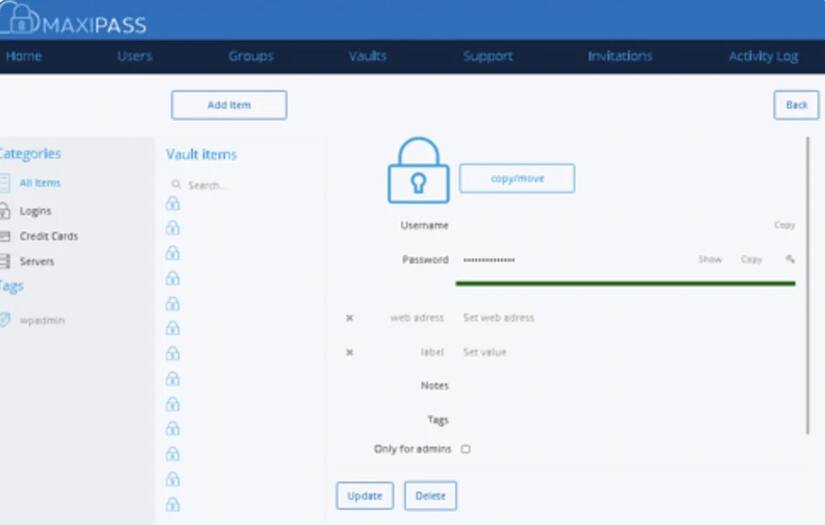 Enterprise Password Management Solutions screenshot 1