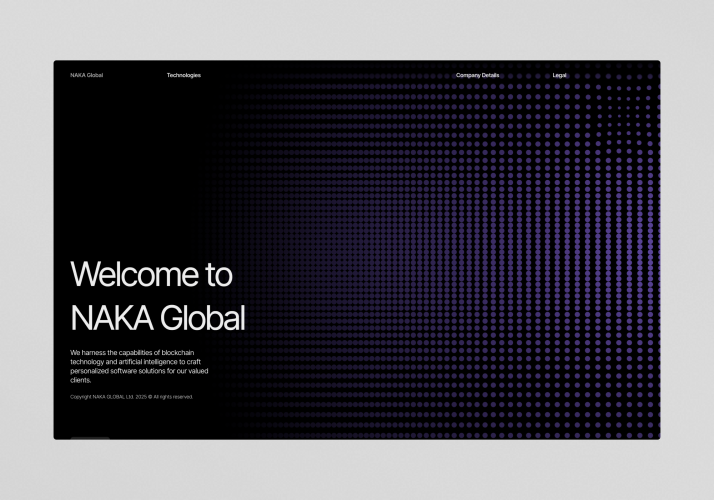 NAKA Global | Web Design and Development screenshot 1