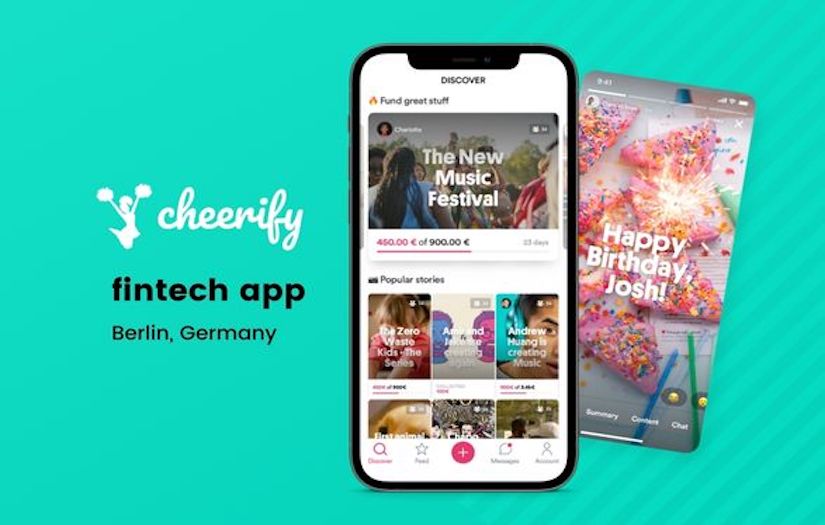 Cheerify - fintech app screenshot 1