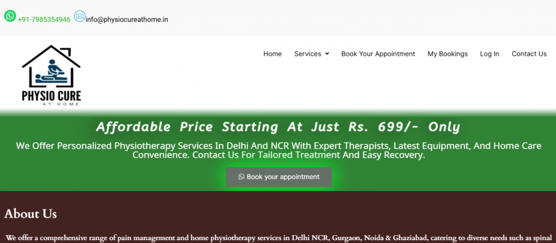 Physio Cure At Home screenshot 1