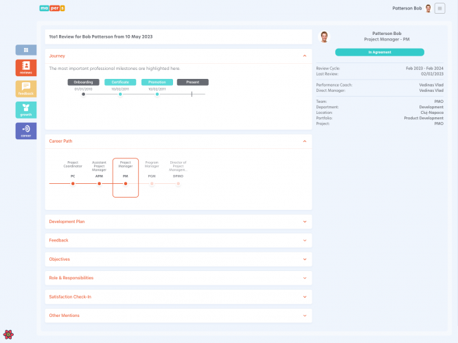 MAPERS AI Powered Performance Management System screenshot 4
