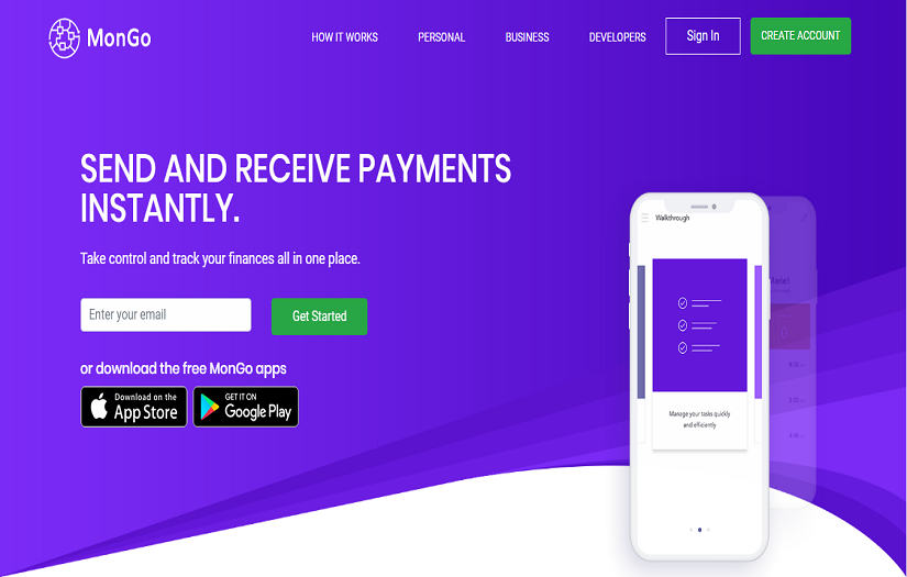 SEND AND RECEIVE PAYMENTS INSTANTLY. screenshot 1