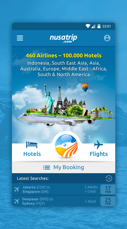 Nusatrip screenshot 1