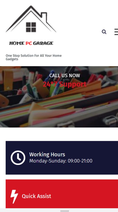 HOMEPCGARAGE screenshot 1