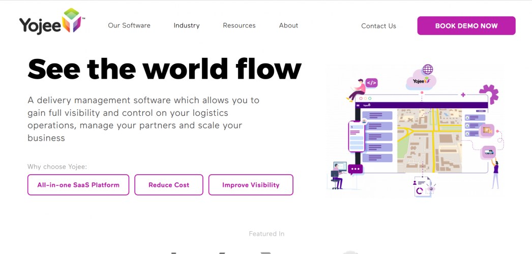 Yojee Delivery System screenshot 1